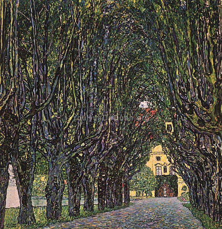 Avenue in Schloss Kammer Park - 古斯塔夫·克林姆特